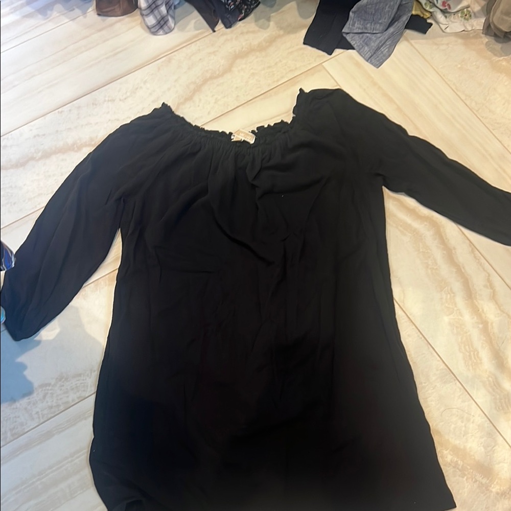Michael Kors  Black Women's gauze dress